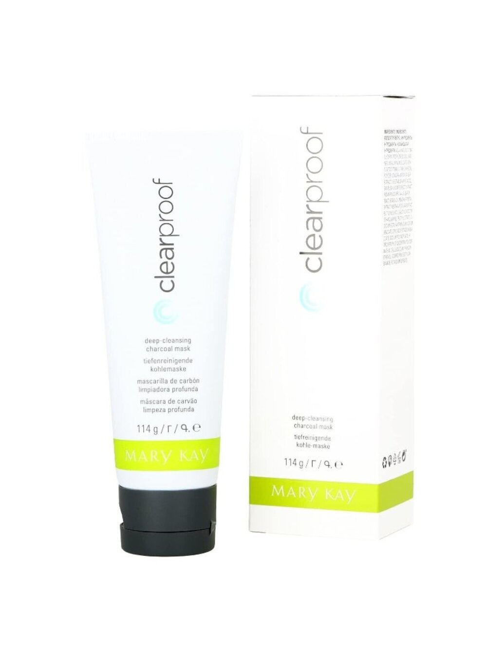 -MARY KAY CLEARPROOF DEEP CLEANSING CHARCOAL MASK~FULL SIZE~4.0 OZ/114 G